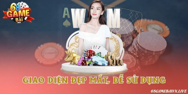 Giao diện đẹp mắt dễ sử dụng